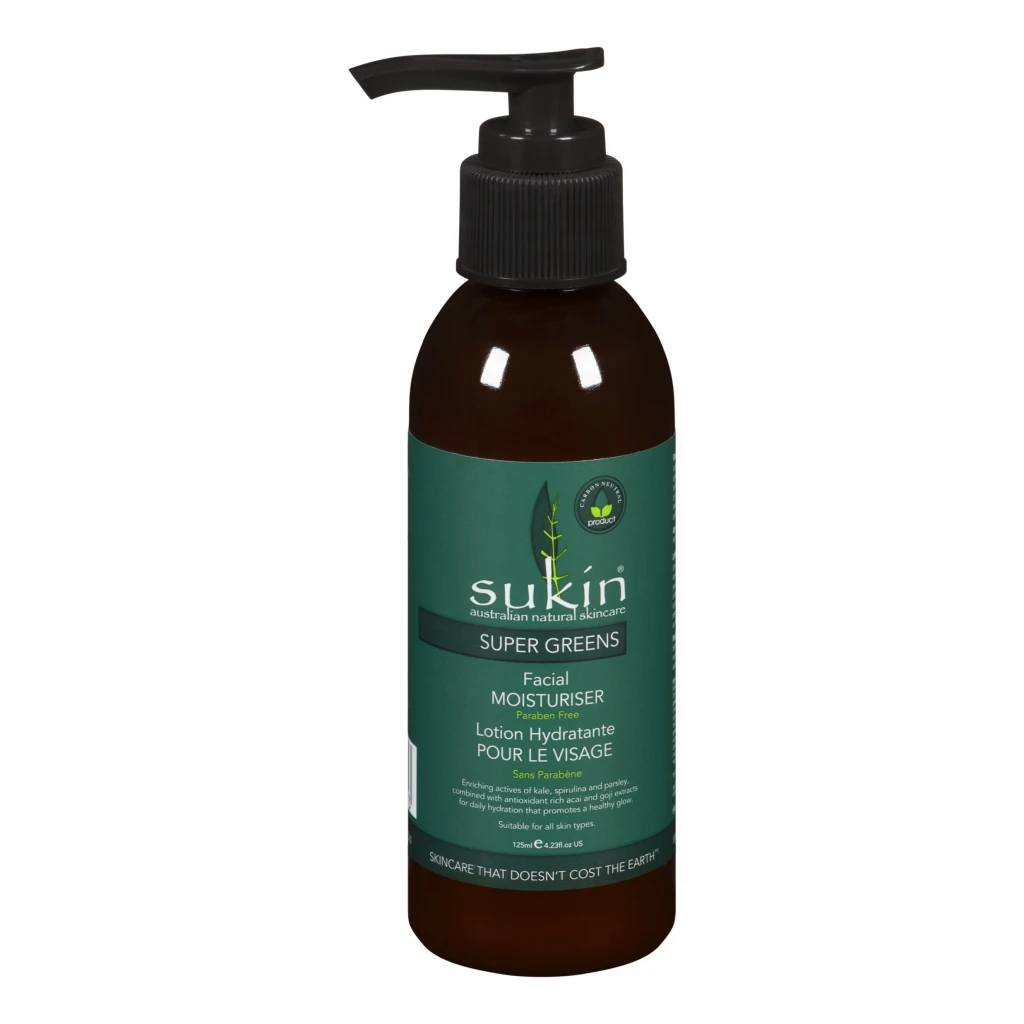 Super Greens Facial Moisturizer by Sukin