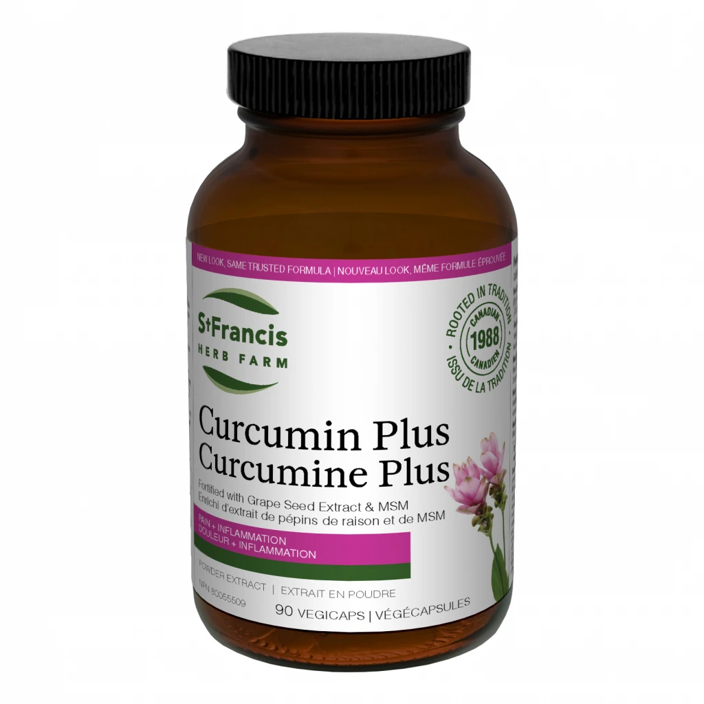 Curcumin Plus Capsules by St. Francis Herb