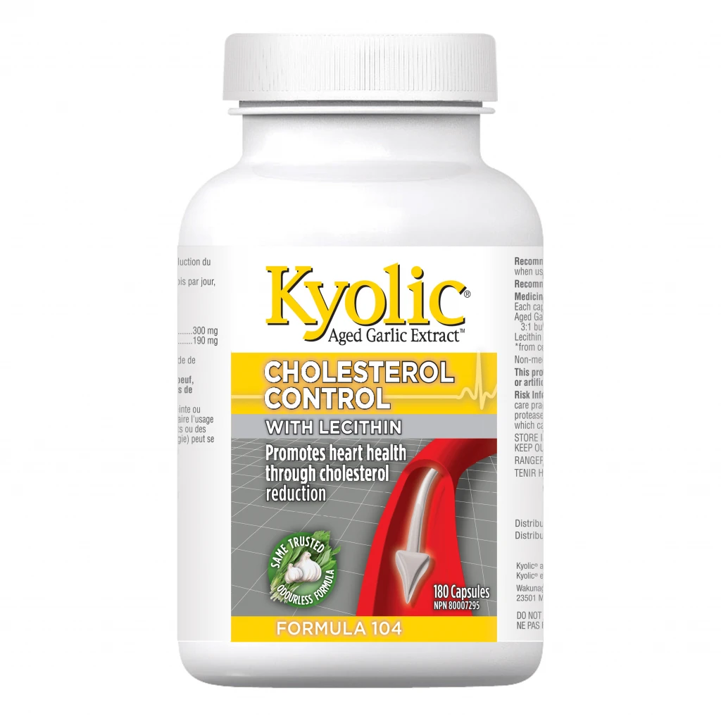 Formula 104 Choles Cntrl w/Lecithin by Kyolic