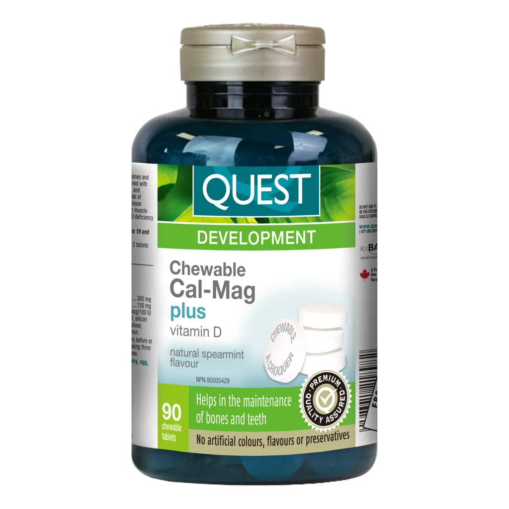 Chewable Cal-Mag + Vitamin D by Quest
