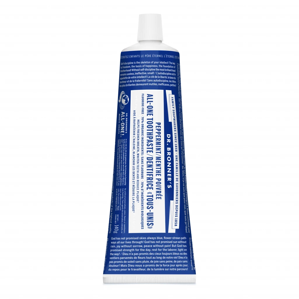 Peppermint ALL-ONE Toothpaste by Dr Bronner
