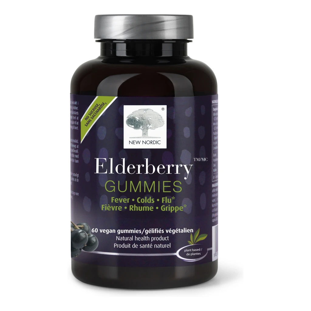 Elderberry Gummies by New Nordic