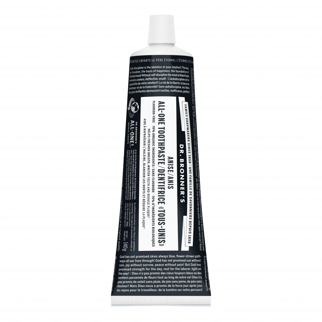 Anise ALL-ONE Toothpaste by Dr Bronner