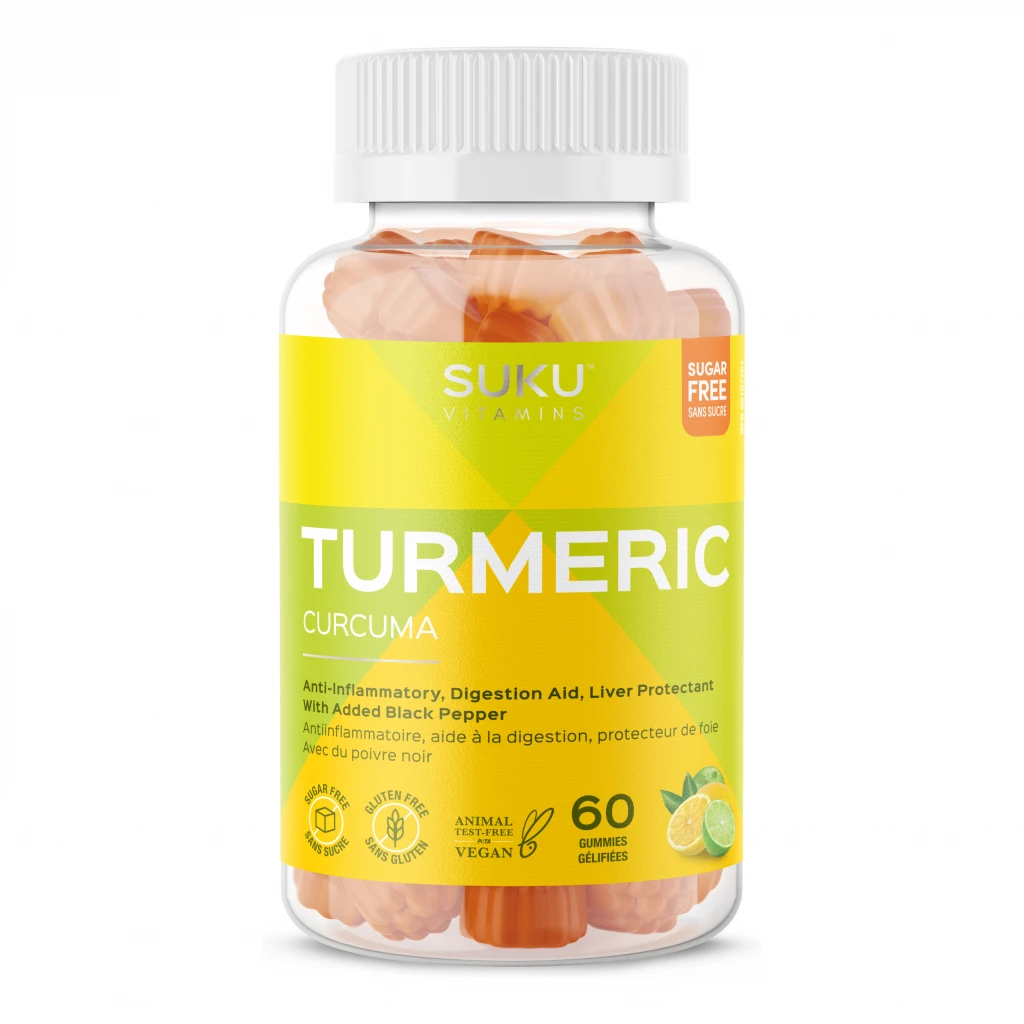 Suku Vitamin Gummies Turmeric 60S by Suku Vitamins