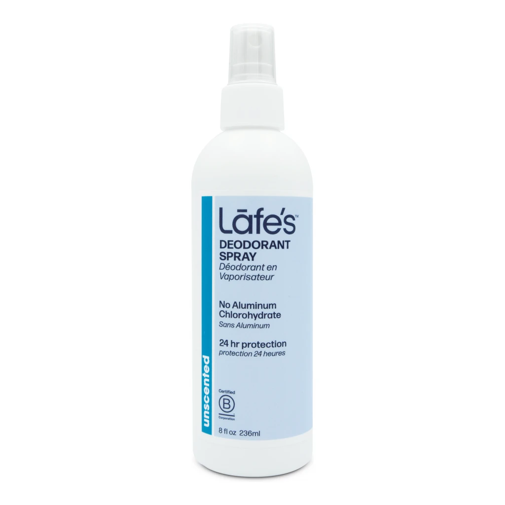 Natural Crystal Deodorant Spray by Lafe&