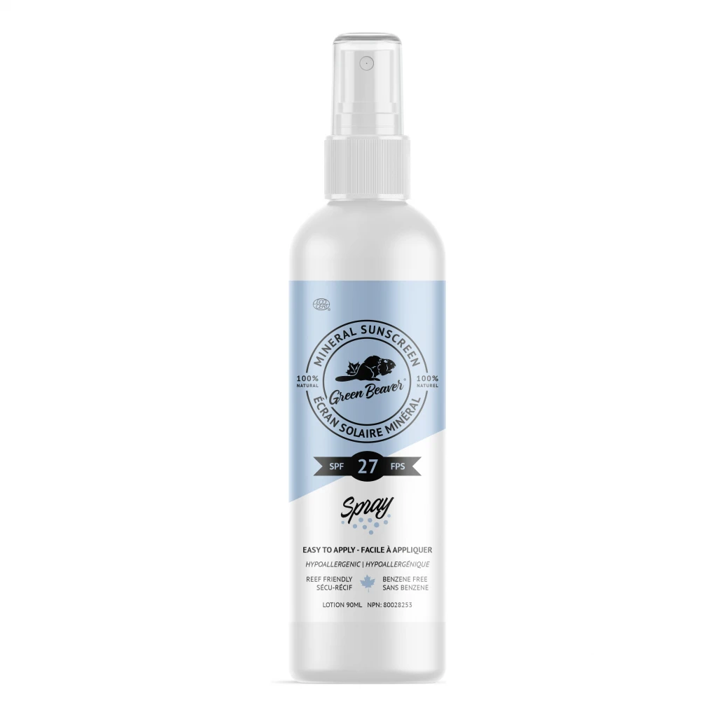 SPF 27 Natural Sunscreen Spray by Green Beaver
