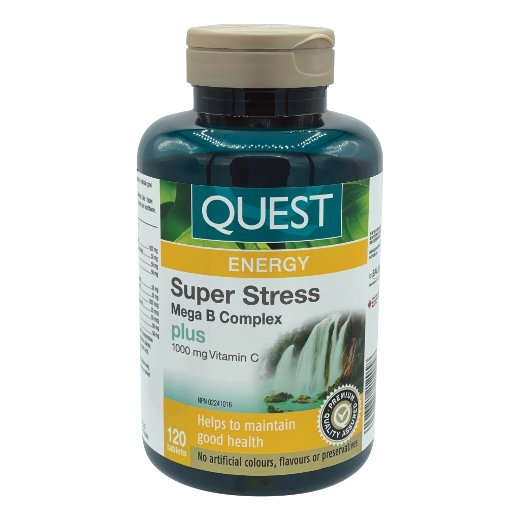 Super Stress B Complex + Vit C by Quest