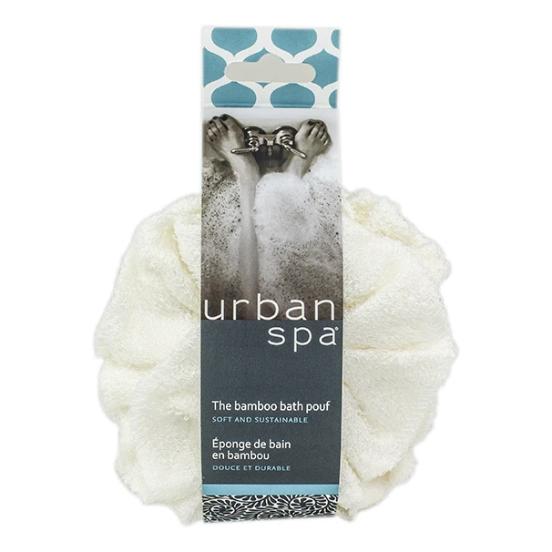 The Bamboo Bath Pouf by Urban Spa