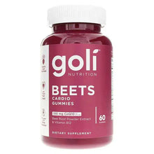 Load image into Gallery viewer, Goli Nutrition Beets Cardio Gummies bottle on a white background