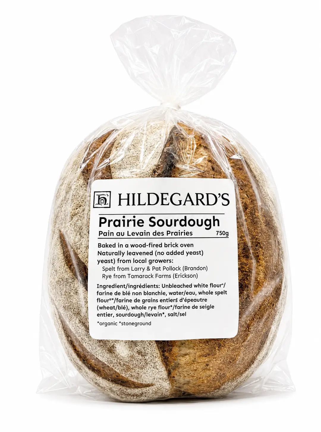 Prairie Sourdough Bread 750g