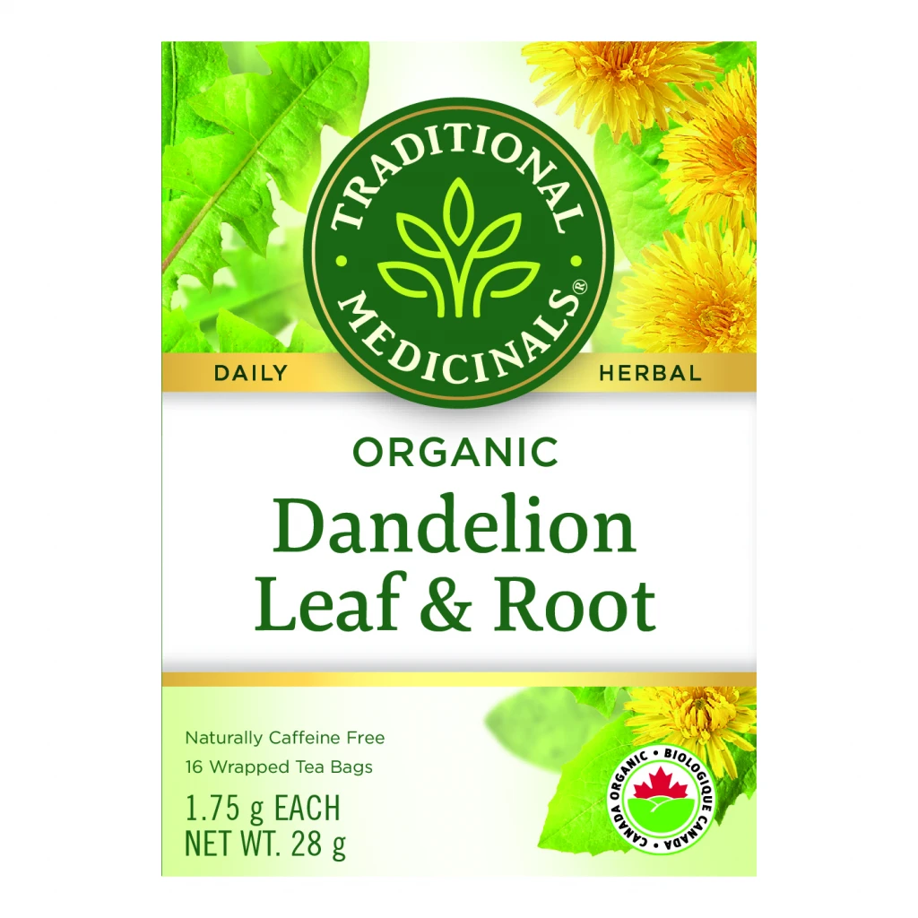Organic Dandelion Leaf &amp; Root Tea by Traditional Medicinals