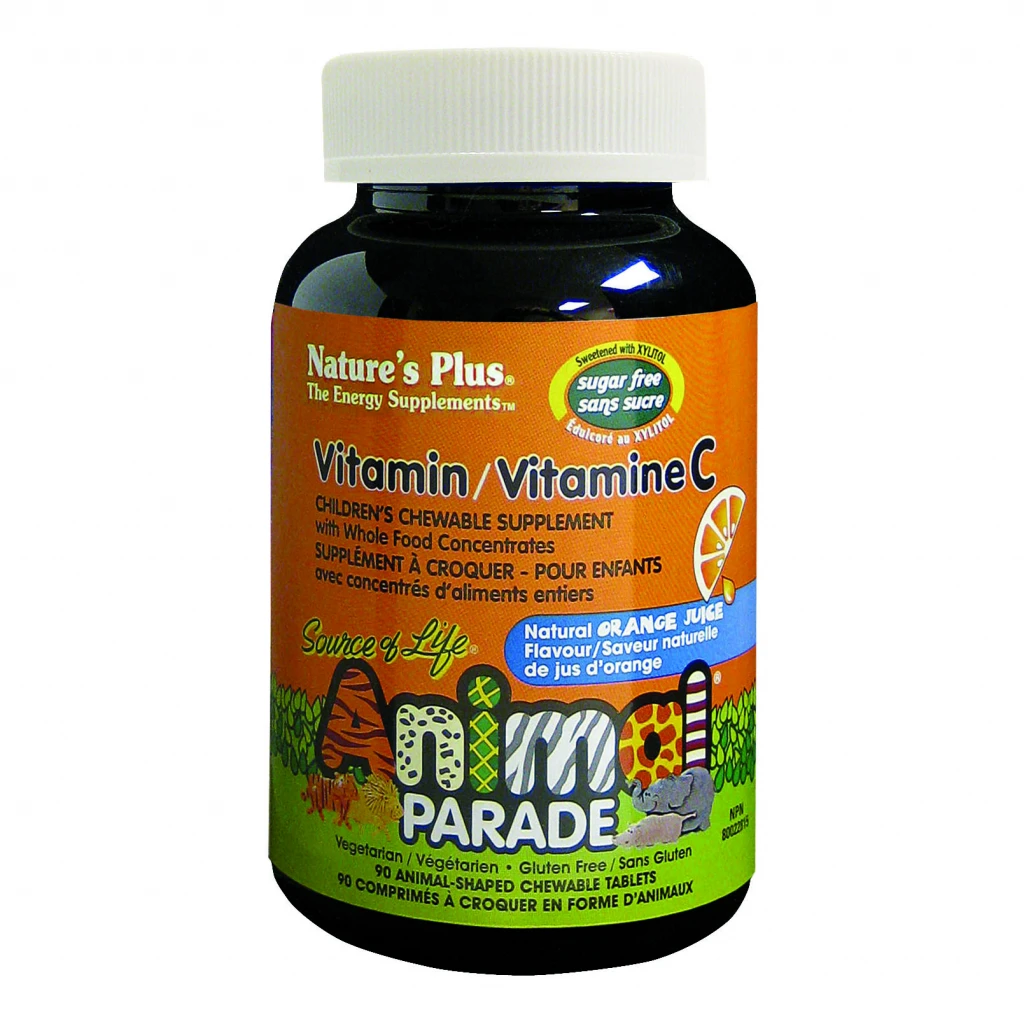 Kids vitamin C Chewable Orange 90S by Animal Parade
