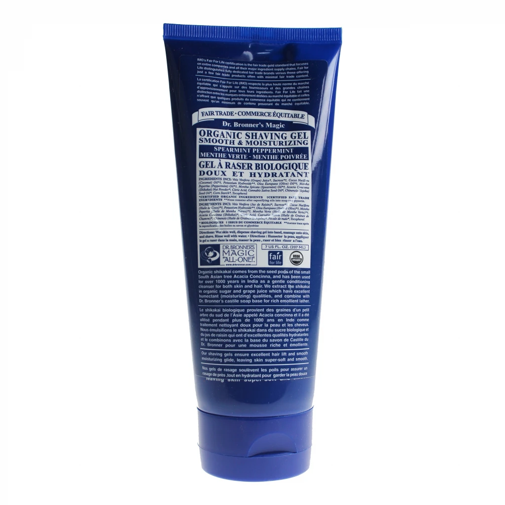 Peppermint Organic Shaving Soap by Dr Bronner