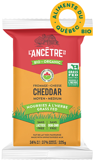 Organic Orange Cheddar Cheese 325g