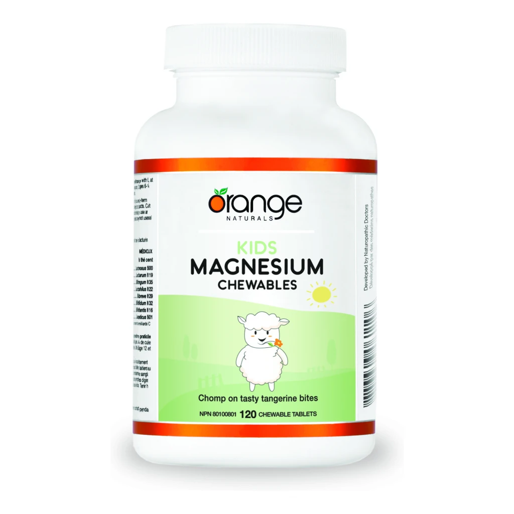 Kids Magnesium Chewables 50mg by Orange Naturals