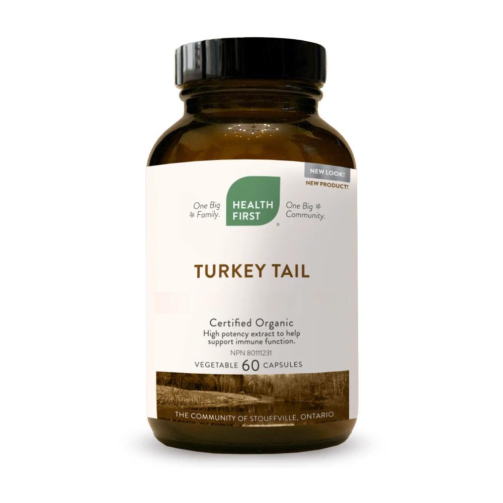 Health First Turkey Tail, 60 vegetable capsules by Health First