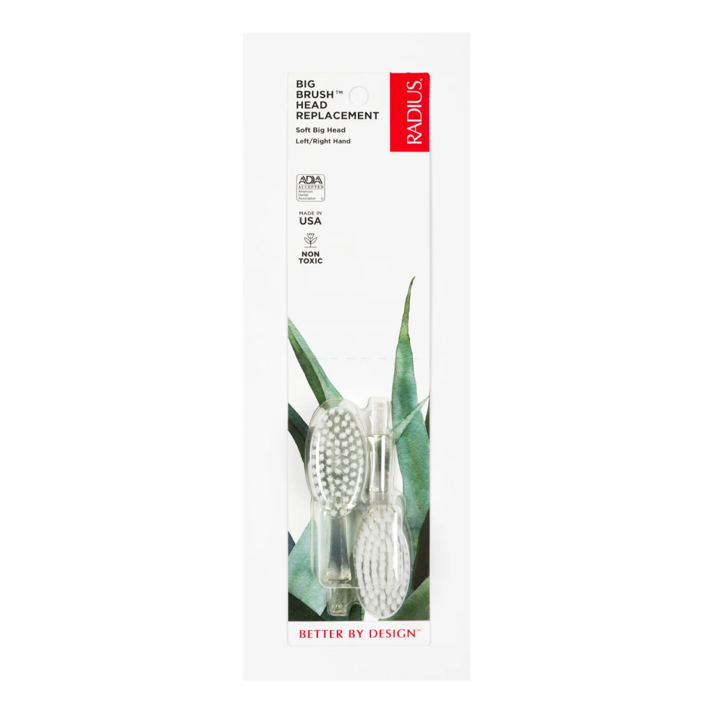 Replacement Head, Big Brush, Soft by Radius