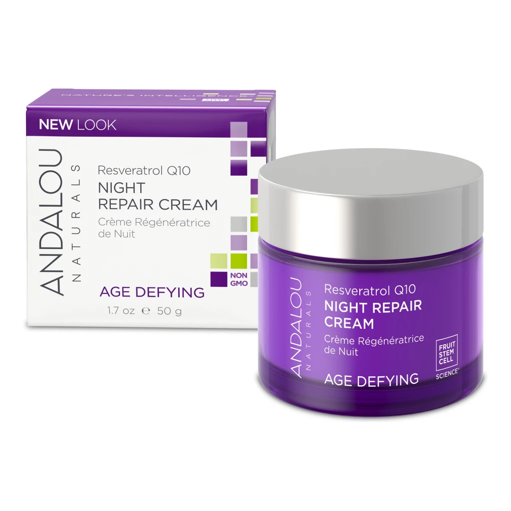 Resveratrol Q10 Night Repair Cream by Andalou Naturals