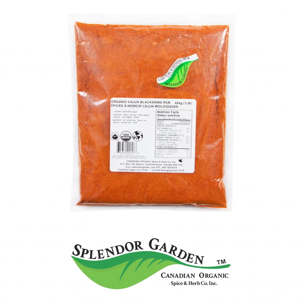 Cajun Rub 454g by Splendor Garden