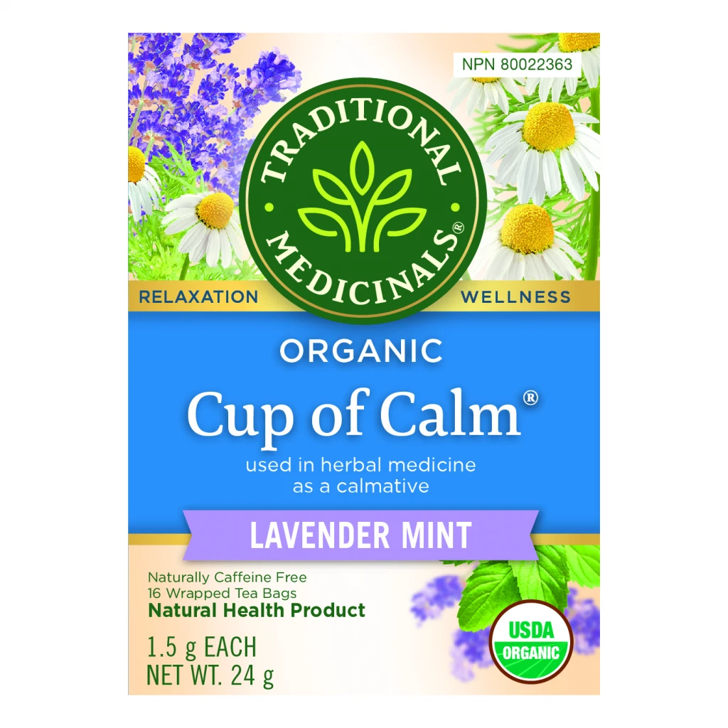 Organic Cup Of Calm Tea by Traditional Medicinals
