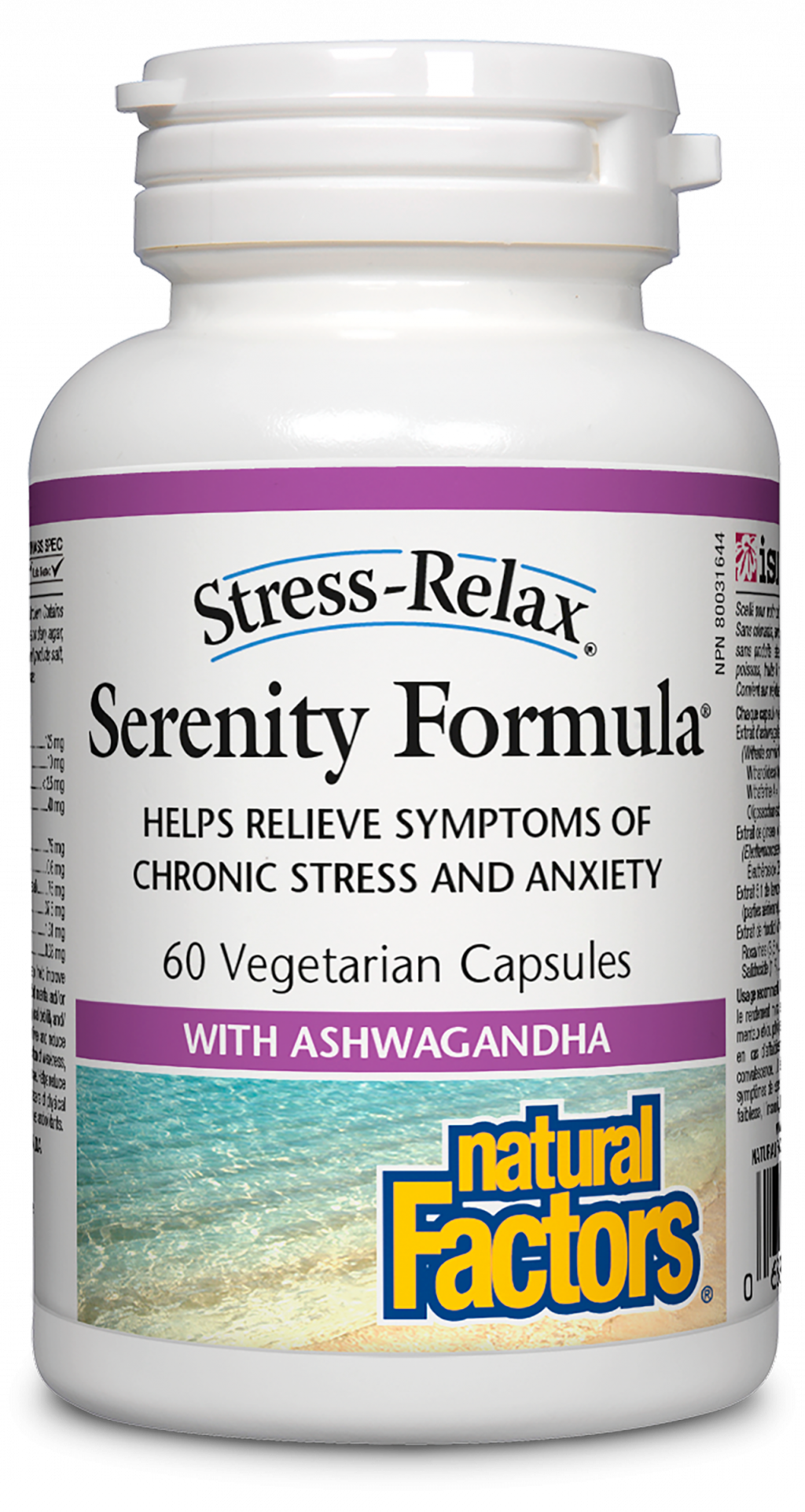 Natural Factors Serenity Formula with Ashwagandha 125 mg by Natural Factors