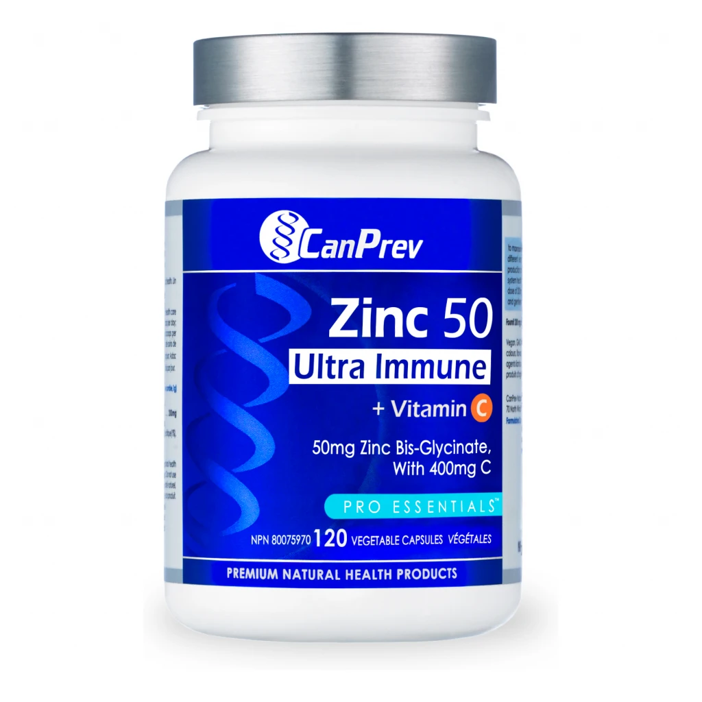 Zinc Immune + Vitamin C by Canprev