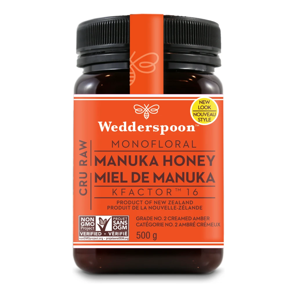 Raw Manuka Honey KFactor 16 by Wedderspoon