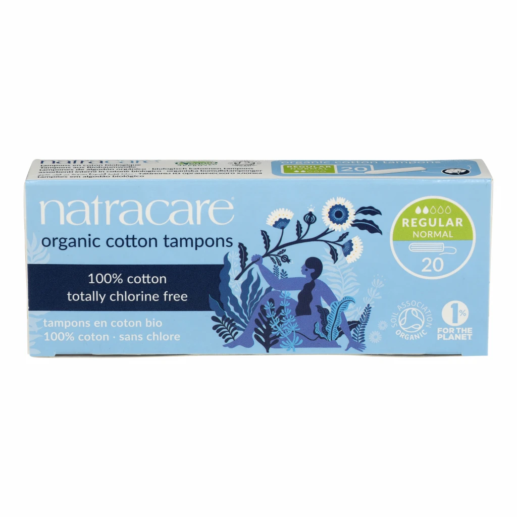 organic cotton tampons regular by NatraCare