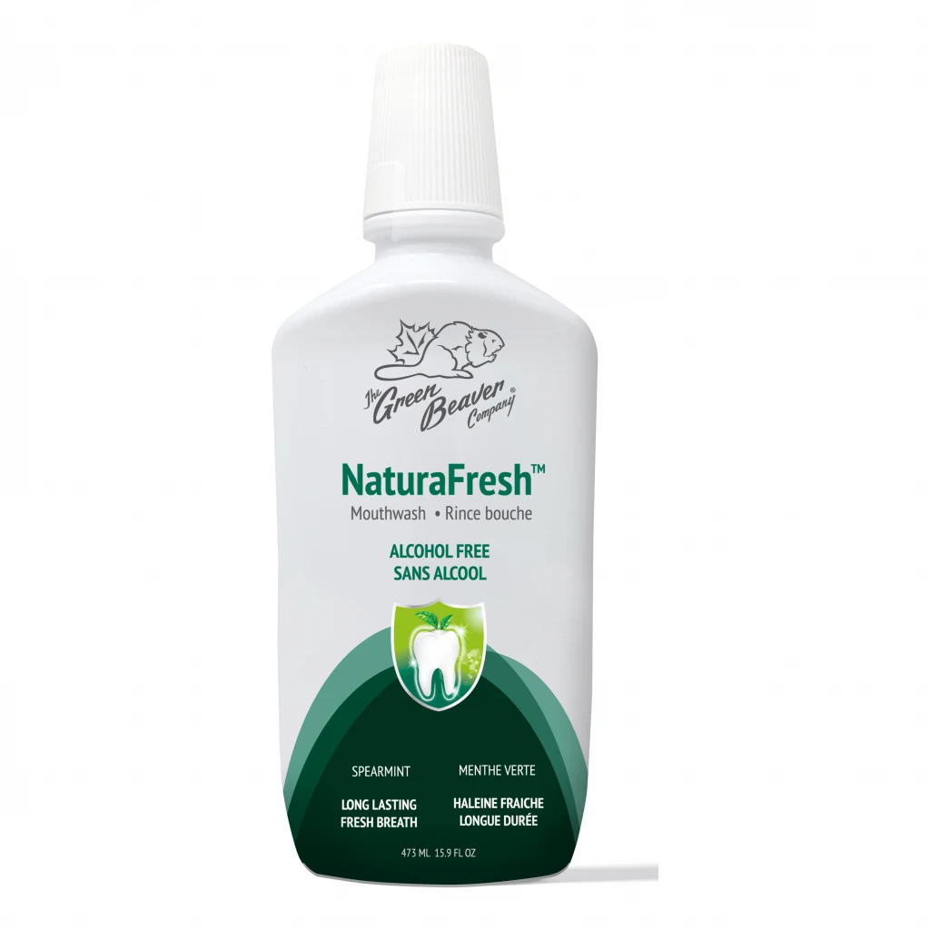 NaturaFresh Mouthwash Spearmint by Green Beaver