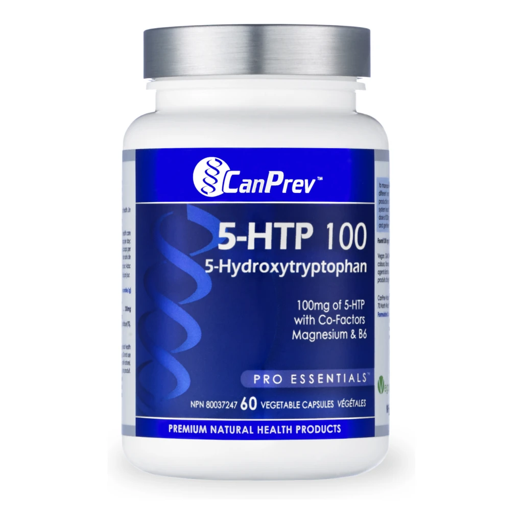 5-HTP 100 With B6 &amp; Mag by Canprev