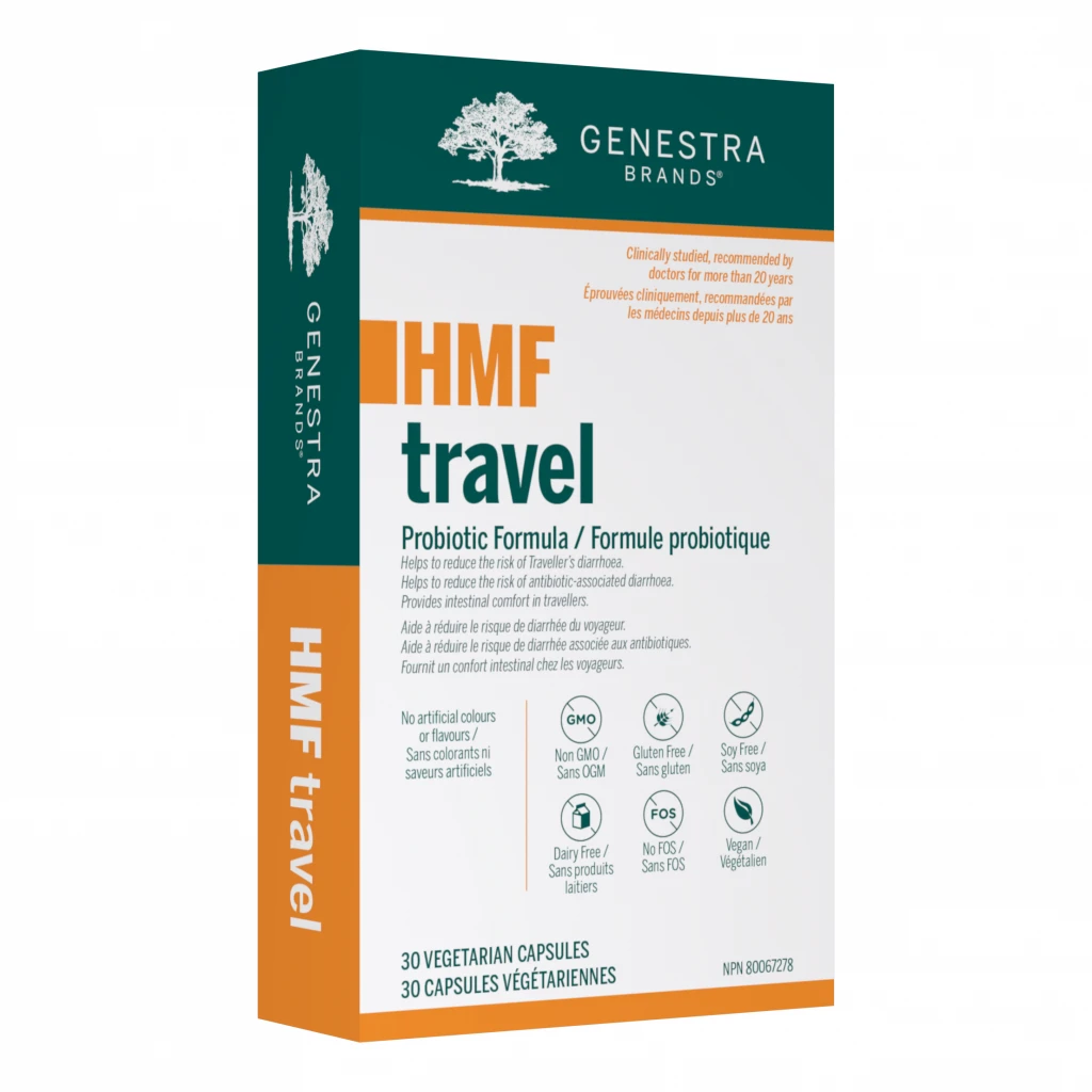 HFM Travel Probiotics 30caps by Genestra