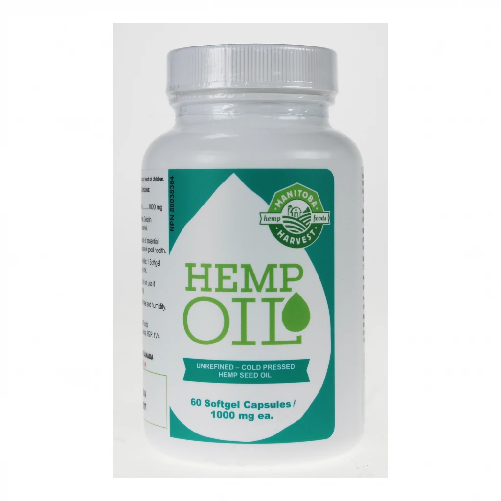Hemp Seed Oil Capsules by Manitoba Harvest