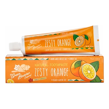 Zesty Orange Toothpaste by Green Beaver