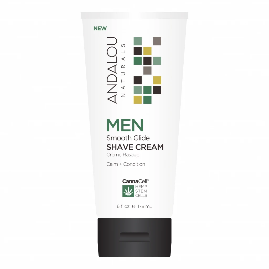Men Smooth Glide Shave Cream by Andalou Naturals