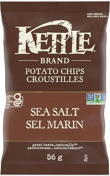 Salted Kettle Chips 56g