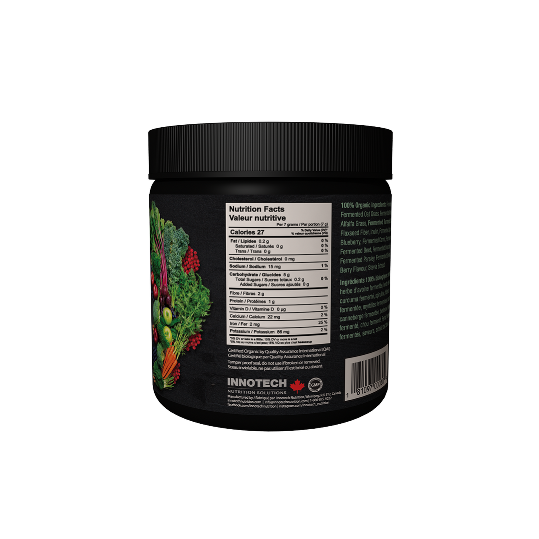 Fermented Greens Org 250g by Innotech