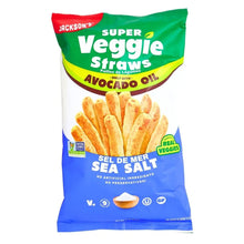 Load image into Gallery viewer, Super Veggie Straws in Avocado Oil - Sea Salt 142g