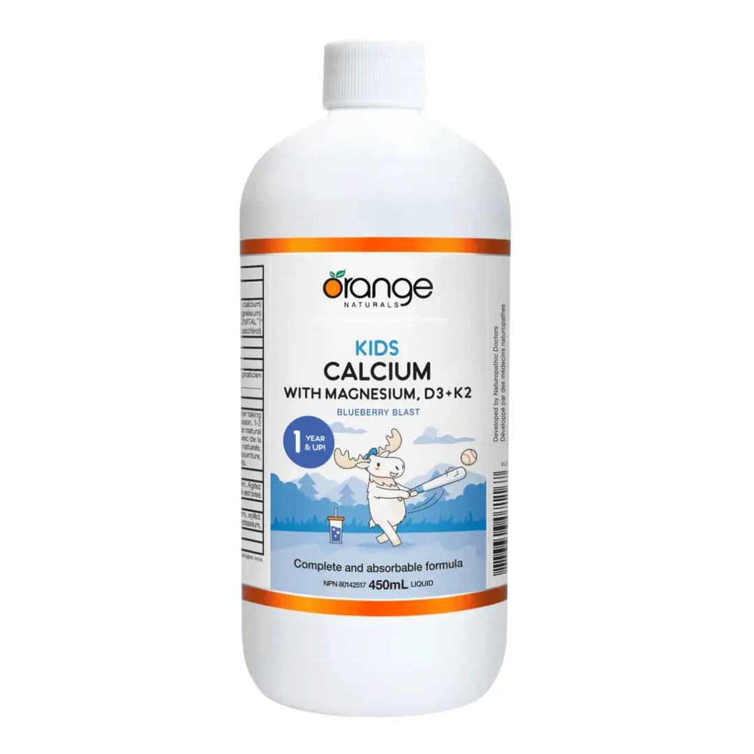 Calcium with Magnesium, D3, K2 - Blueberry