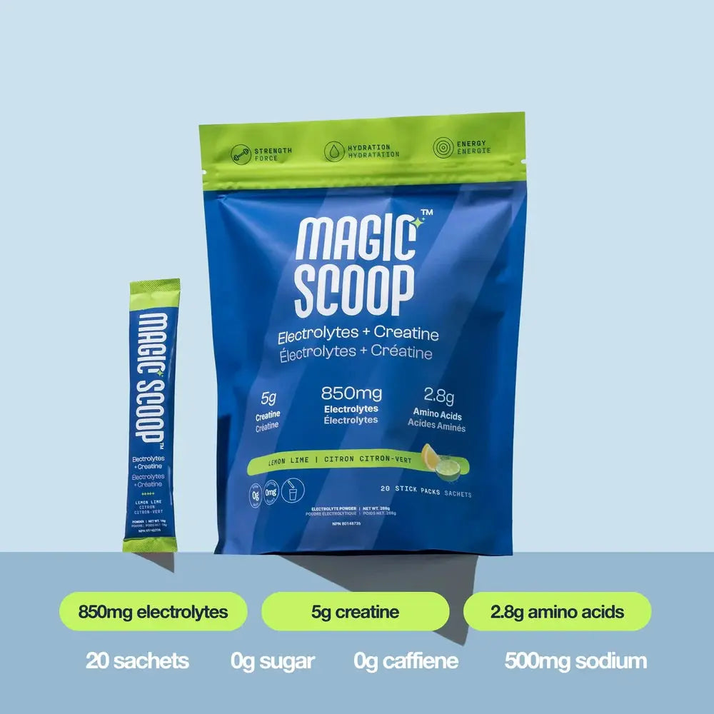 Electrolytes &amp; Creatine Lemon Lime 20s