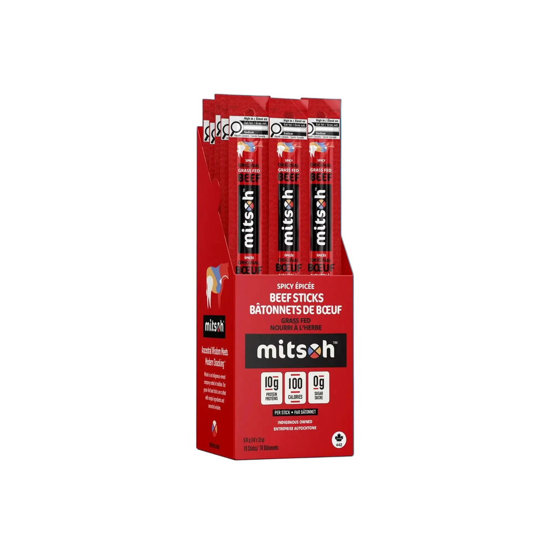 Spicy Grass Fed Beef Sticks