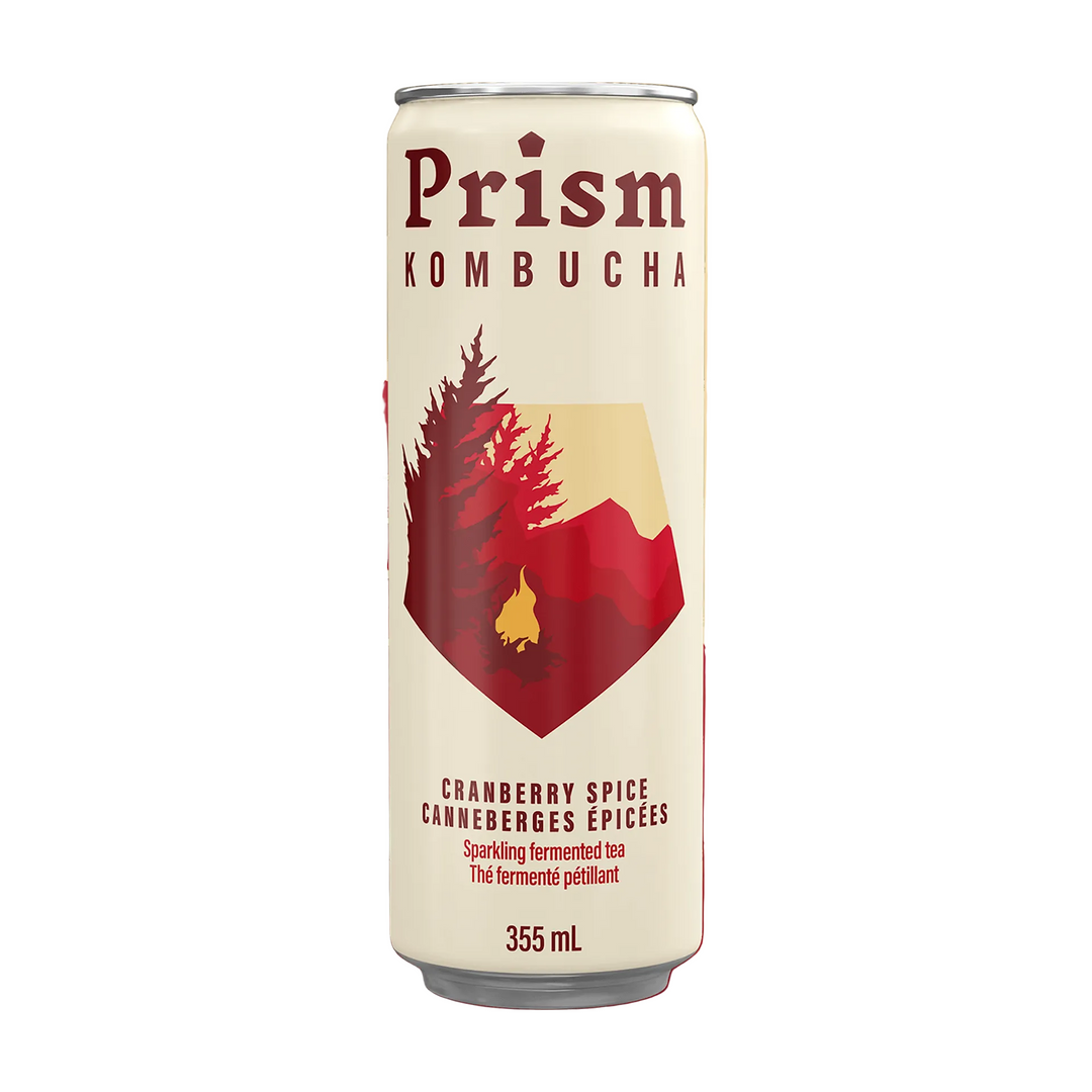 Cran. Spice Kombucha Can 355mL
