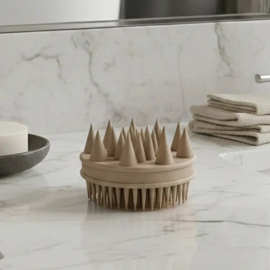 Soap Envelope Scalp Brush Taupe