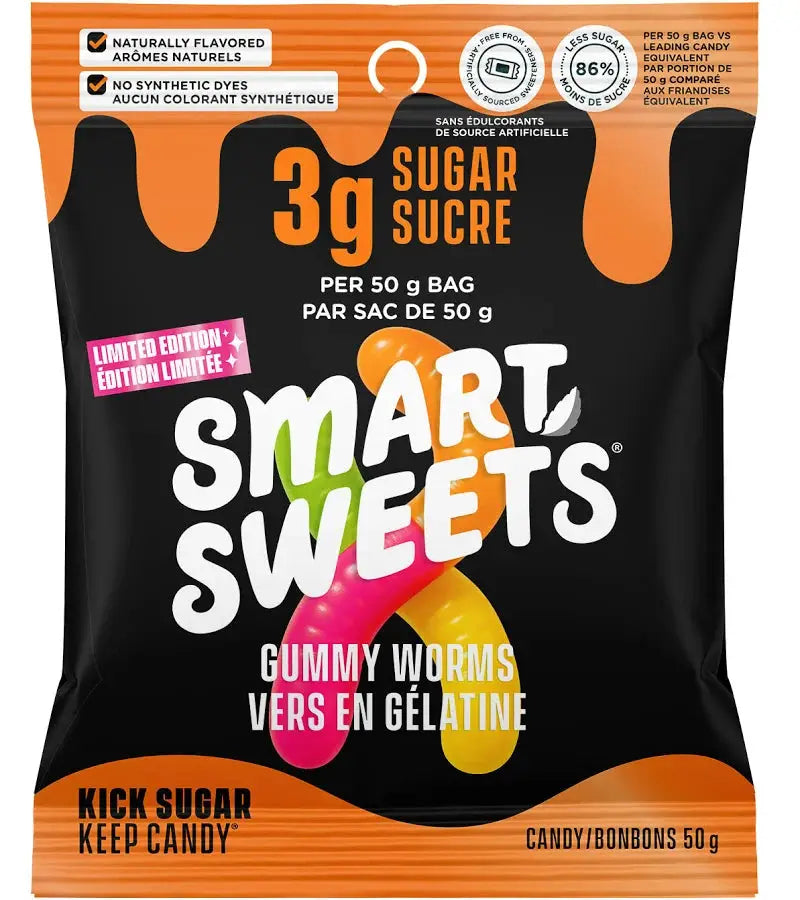 Gummy Worms Halloween 50g