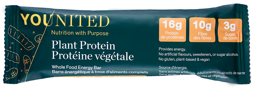 Plant Based Protein Bar Chocolate Peanut by Younited