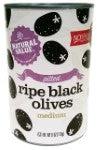 Black Olives 170g by Natural Value