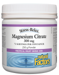 Mag Citrate Tropical 250g by Natural Factors