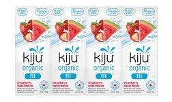 Fit Strawberry Water 4x200 by Kiju Organic Juice