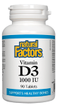 Vit D3 1000IU 90&