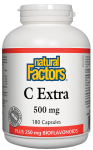 C 500Mg Xtra W/350 B 180s by Natural Factors