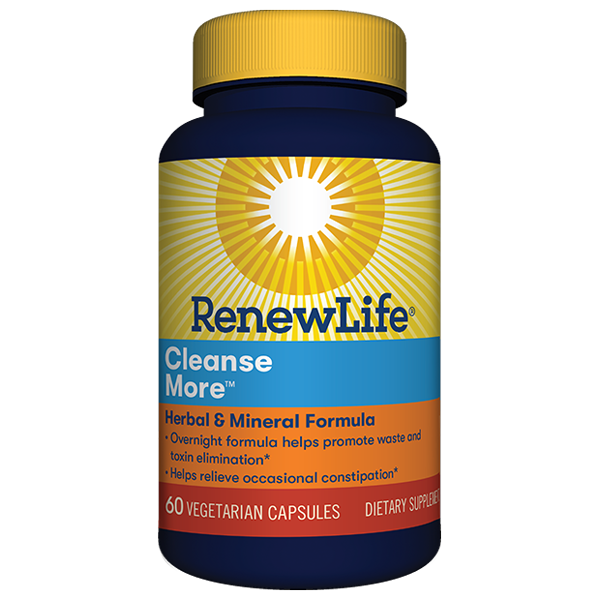 Cleanse More™ - Herbal & Mineral Cleanse Capsules